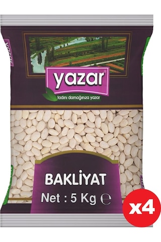Yazar Horoz Fasulye 5 Kg X 4 Paket