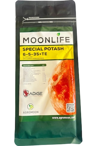 Moonlife Specıal Potash Npk Sıvı Gübre 6-5-35+te 1 kg