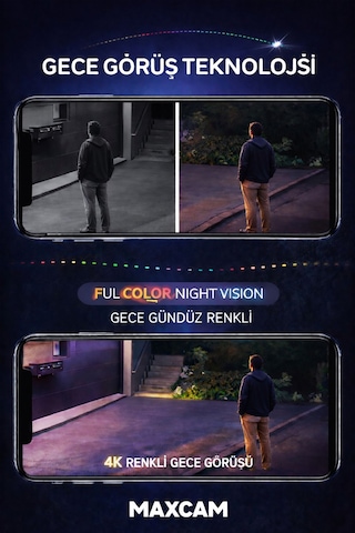 16 Kameralı 4k 1440p Full Hd Sesli Poe Ip Kamera Sistemi Gece Renkli Ultra Hd Güvenlik Seti