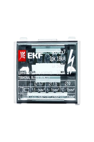 Ekf Dinmur Güzergah: 2x7 100 A İçin Dın Rayında D0-2x7 Kasa İçinde Sıfırlama Barası 150646123