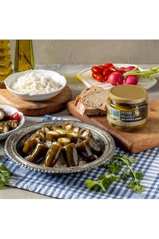 Peynir Dolgulu Jalapeno Biber 290 Gr Cam Kavanoz