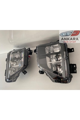 Mitsubishi L200 2019 - 2021 Sis Lamba Takım Sağ - Sol 3 Ampul