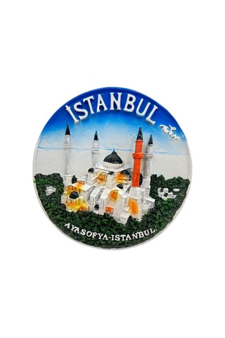 Ayasofya Kabartmalı Dekoratif Tabak Masa Ve Duvar Dekoru 15 Cm