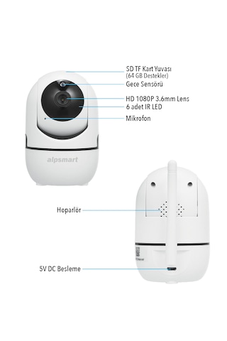 Alpsmart Akıllı Ev Güvenlik Seti