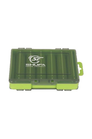 Shufa Lure Box Çift Taraflı Kutu 130mm Yeşil