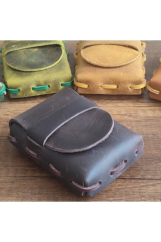 Sumerian Leather Craft  Deri Sigara Kılıfı Kahverengi