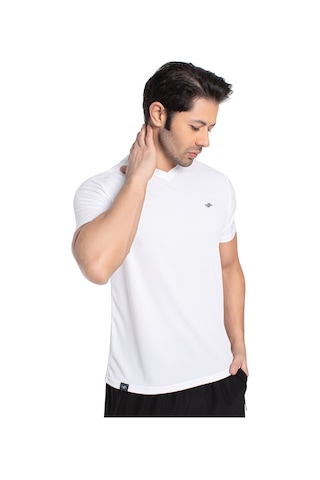 Crozwise 7136-08 Kare Petekli V Yaka Erkek Spor T-Shirt