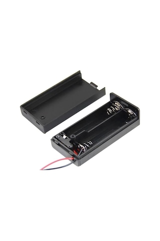 Powermaster 2'li Aa Kapaklı Switch'li Pil Yuvası Ic-233c