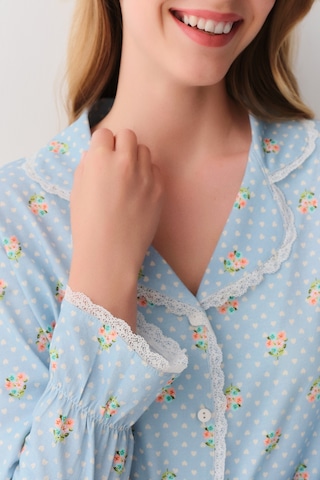 Suwen Julia Maskülen Pijama Takımı Sh26219660b348 Mavili