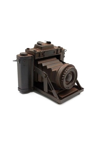 Dekoratif Metal Vintage Fotoğraf Makinesi Dekoratif Metal Vintage Fotoğraf Makinesi