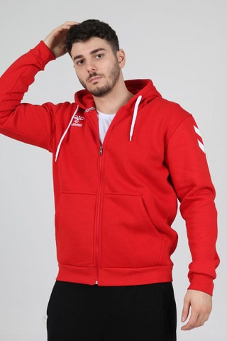 Hummel Armin Pamuklu Sweatshirt Kırmızı