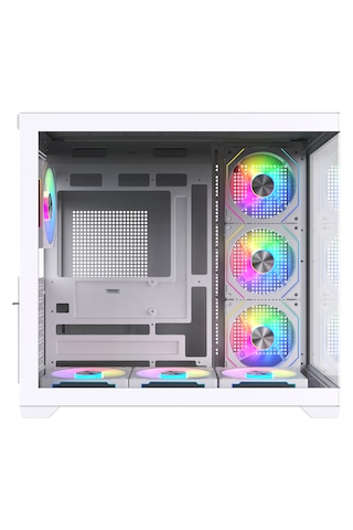 Game İn Game Dream Beyaz 7x12cm Argb Fanlı Akvaryum Kasa