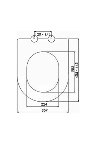 Nkp Grande Thermoplast Yavaş Kapanan Klozet Kapağı - Nkp0347
