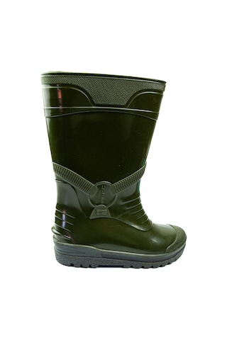 Babalı 2026 Doğan Yeşil Kısa Kadın İş Çizmesi 28 Cm Siyah