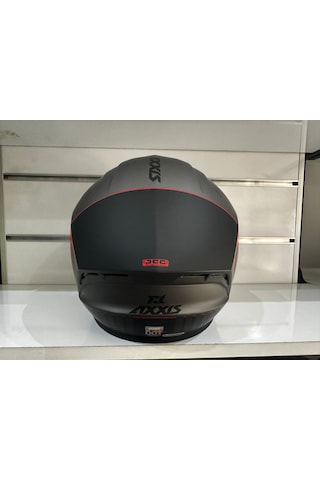 Axxis Draken S Mp4 C5 Kask  Mat Kırmızı Titanyum
