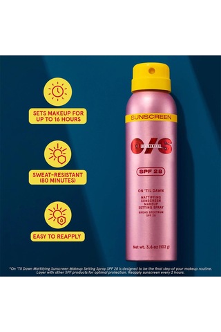 One Size On Til Dawn Spf 28 Matlaştırıcı Makyaj Sabitleyici Sprey 30gr