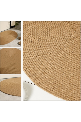 Ocean Home Textile Jüt Halat Çok Amaçlı Dekoratif  İç Dış Kapı Ön