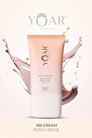 Yoar Cosmetic Bb Cream Beauty Balm 30 Spf /pa Uva Uvb Hafif Yapılı L 01 Light