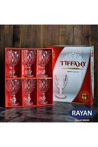 Tedar Tiffany 6'lı Lüx Ayaklı Bardak Royaleks-82628 Najmaddin 6411267