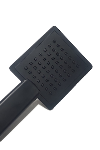 Armoni Kare Siyah Mafsallı Duş Seti - Hanging Shower Set Siyah