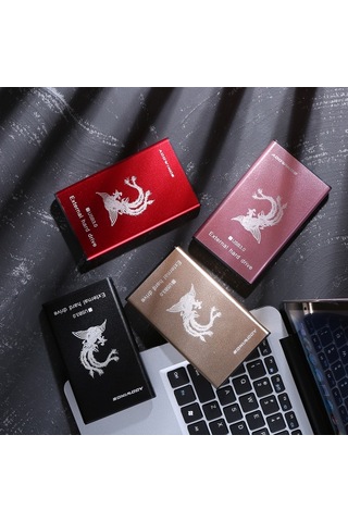 Addwıngs 2.5'' Taşınabilir 160gb Harici Sabit Disk Mobil Usb3.0 Hdd Yüksek Güvenlik/otomatik Kopyalama/masaüstü Dizüstü Bilgisayarla Uyumlu, Kırmızı