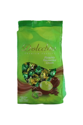 Dolcebon Antep Fıstıgı Aromalı Praline 1000 Gr. 1 Paket
