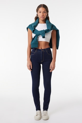 Lee Scarlett Skinny Fit Dar Kesim Yüksek Bel Çok Dar Paça Siyah Kadın Esnek Jean Denim Kot Pantolon L62602336 Siyah