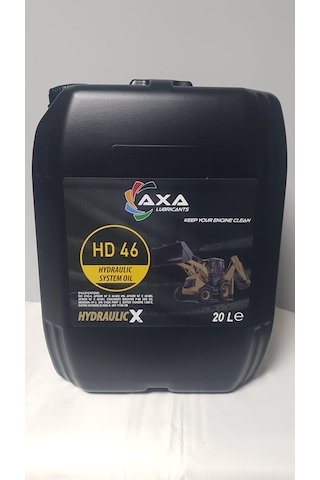 Axa Lubricants Hd 46 Hidrolik Sistem Yağı 20 L