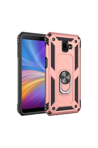 Galaxy J6 Plus Kılıf Zore Vega Kapak Rose Gold