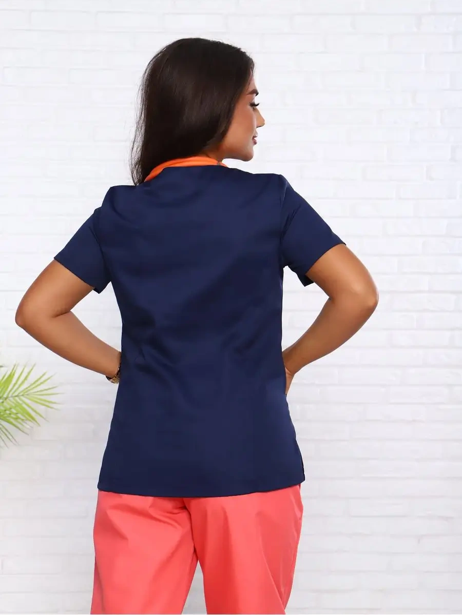 Medicina Plus Kadın Tıbbi İş Kıyafeti Gömleği 170428788 Mavi