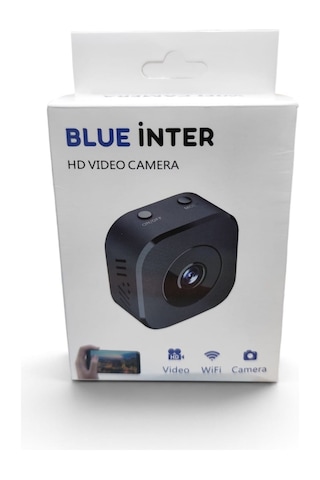 Kablosuz Mini Wifi Kamera - Cepten Uzaktan Canlı Izleme, Sesli Dinleme & Hafıza Kartlı Güvenlik Kamerası