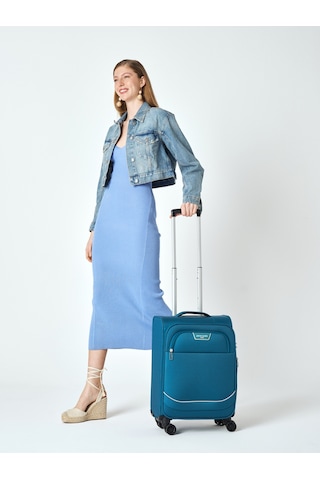 Pierre Cardin Unisex Kabin Boy Valiz V.04pc7050-03-pt Petrol