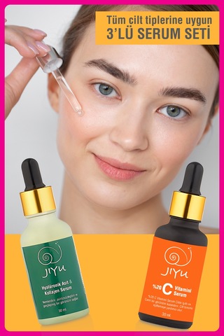 Jiyu 2'li Yüz Serum Seti 2x30 ml.