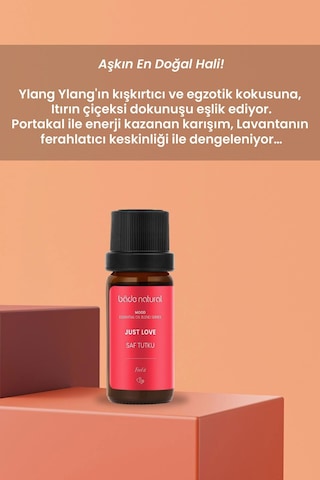 Bade Natural Saf Tutku Aromaterapi Karışımı 10 ML