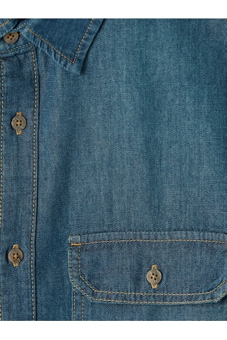 Lc Waikiki Yeşil Regular Fit Erkek Jean Gömlek