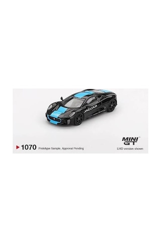 Mini Gt 1:64 Jaguar C-x75 Black Çok Renkli