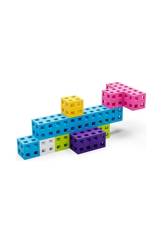 Meli Cube Pink 100 Parça Blok Seti 50811
