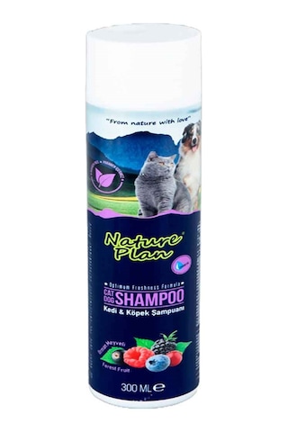 Nature Plan Kedi Köpek Şampuanı Orman Meyveli 300 Ml