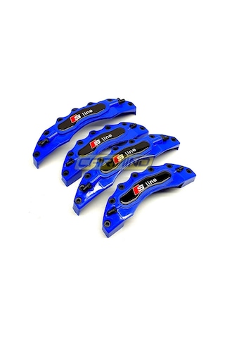 Audi Sline Mavi Kaliper Kapak Seti 4 Lü