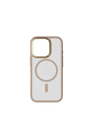 Momax Play CaseForm Apple Uyumlu iPhone 16 Pro Magsafe Kılıf Altın