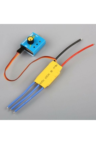 Dinosaurs Fırçasız Motor Için Dc 12v 30a Yüksek Hızlı Hız Kontrol Cihazı Fırçasız Motor Için Pwm Frekans Regülatörü