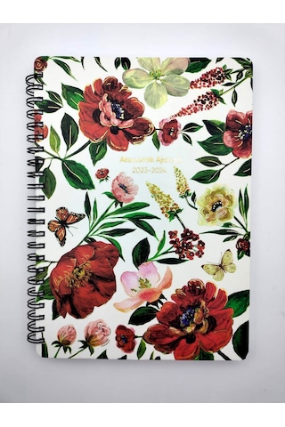 Victoria's Journals Akademik Ajanda 2023-2024 Haftalık A5 14.8x21 Cm Çok Renkli