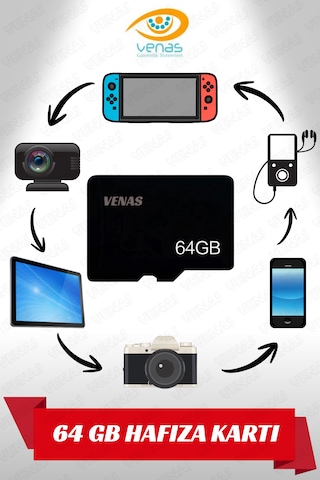 Ultra 64 Gb Uhs-3 Class 10 A++ Kalite 64g- Micro Sd Kart 64gb Hafıza Kartı