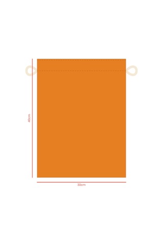 Baghashtag Turuncu Bez Kese 30 Cm X 40 Cm Çok renkli
