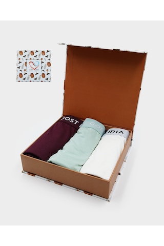 Gost Liria Twinkle Erkek Boxer 3 Lü Paket -çok Renkli Çok Renkli