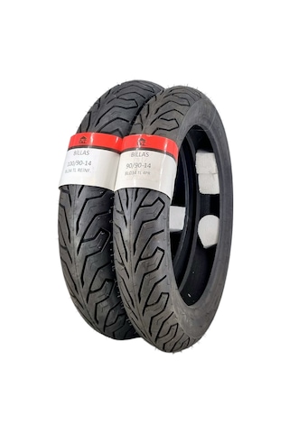 100/90-14 Ve 90/90-14tl Tubeless - Dubleks Bl034 Motosiklet Lastiği Takımı