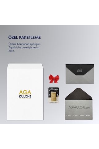 İar 24 Ayar Külçe Altın 10 G