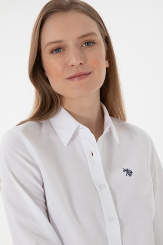 U.s. Polo Assn. Kadın Beyaz Gömlek Basic 50307726-vr013 Beyaz