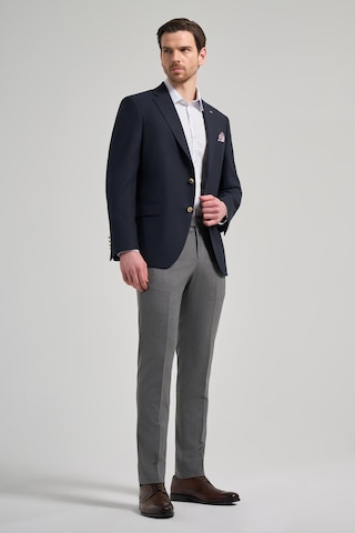 İmza Düz Bez Ayağı Mono Yaka Tam Astar Esnek 6 Drop Comfort Fit Ceket 1002245902 Koyu Lacivert