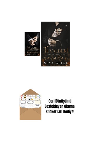 Yanmış Hayaller + Tuvaldeki Yaralar + Okuma Sticker'ları